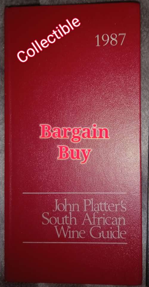 4 x 1980's John Platter's Wine Guide-1 Signed by John Platter VG Condition