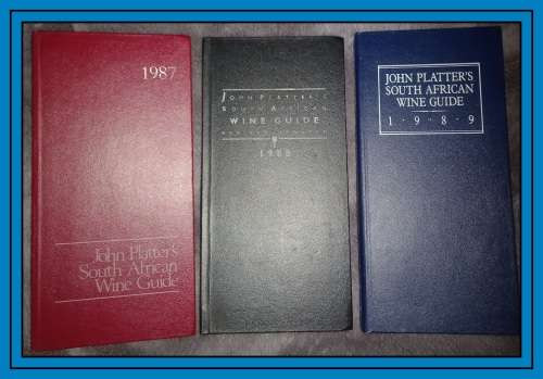 4 x 1980's John Platter's Wine Guide-1 Signed by John Platter VG Condition