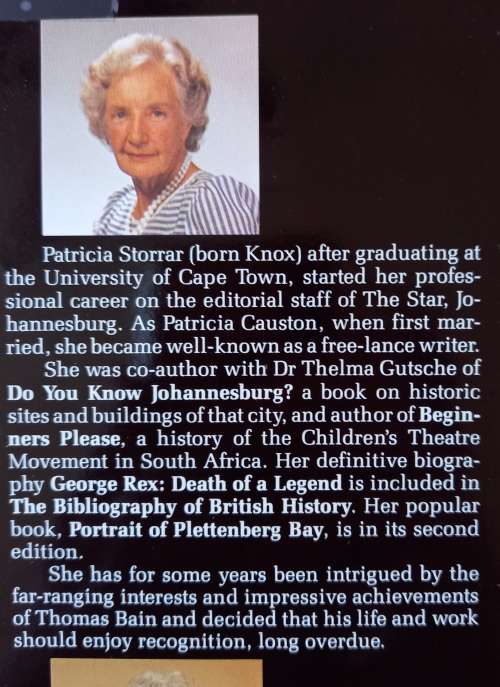 A Colossus of Roads. Thomas Bain (1984) **First Edition**