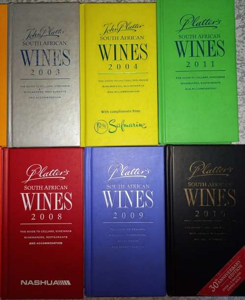 John Platter's Wine Guide Years 2000-2011 All VG Condition. 12 Books in All
