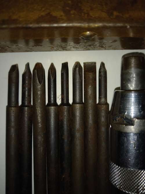 Vintage Impact Uni Driver In Original Metal Box