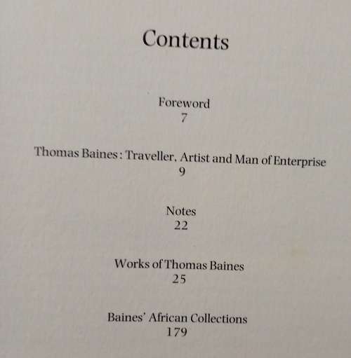 The Brenthurst Baines : works of Thomas Baines in the Oppenheimer Collection