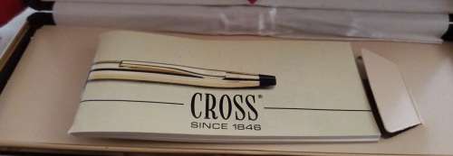 Cross 1/20 10k rolled gold made in ireland-Has refill inside