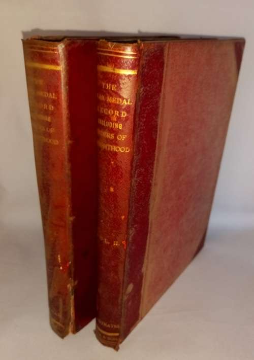 The War Medal Record ( Including Orders of Knighthood )Very Scarce