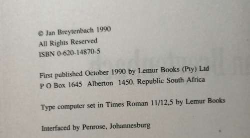 They Live by the Sword  by Jan Breytenbach~ First Edition