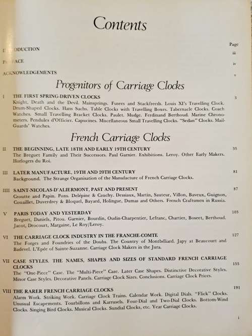Carriage Clocks: Their History and Development  by Allix, Charles