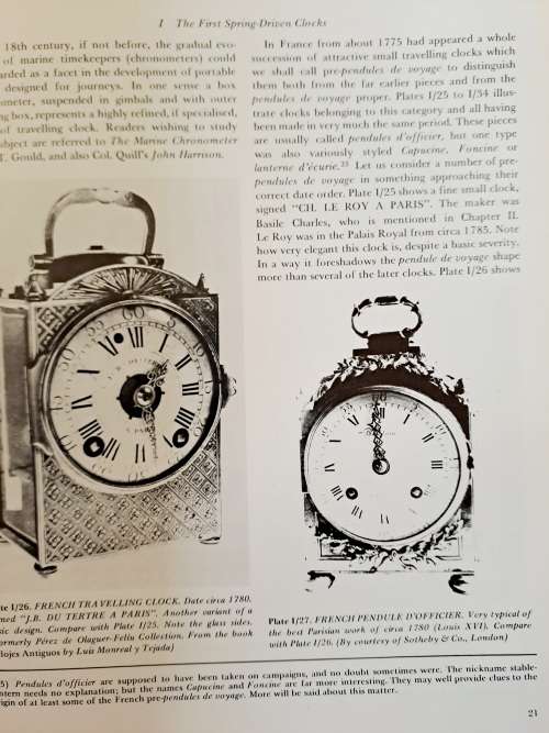 Carriage Clocks: Their History and Development  by Allix, Charles