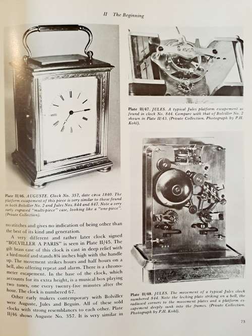 Carriage Clocks: Their History and Development  by Allix, Charles