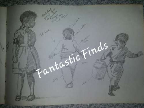 Sketchbook of Lucy M Wiles -renown  SA artist