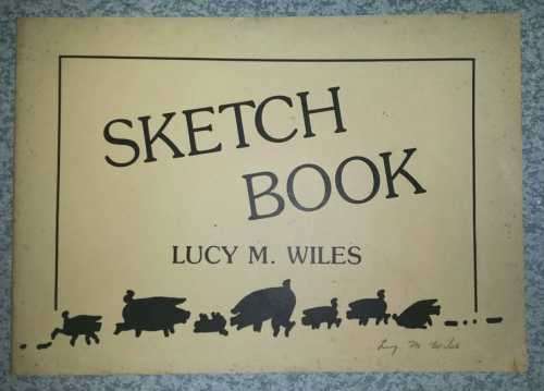 Sketchbook of Lucy M Wiles -renown  SA artist