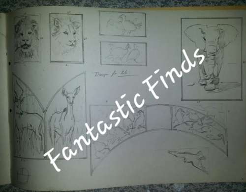 Sketchbook of Lucy M Wiles -renown  SA artist