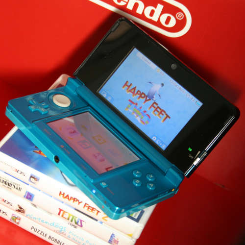 Nintendo 3DS + 4x 3ds Games
