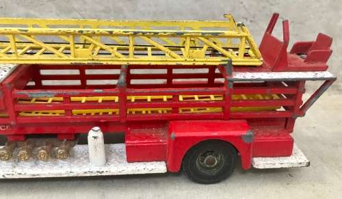 RARE CORGI MAJOR TOYS : AERIAL RESCUE TRACTOR / FIRE TRUCK