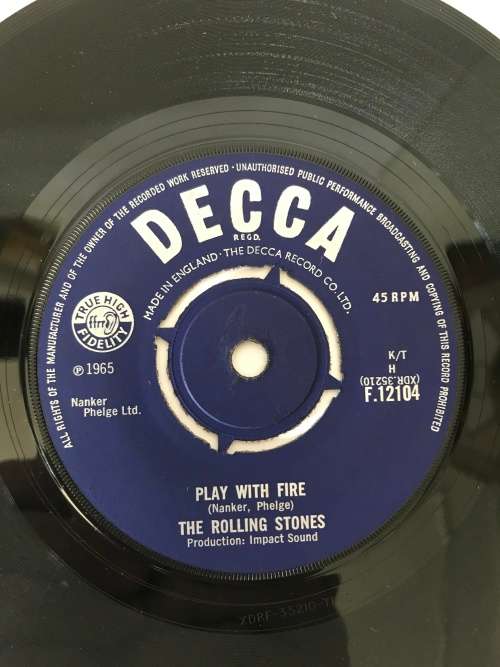 Rollings Stones,The Who,ChicargoandThe Byrds 7 singles(5)