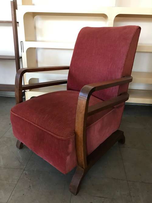 Art Deco Upholstered Chair