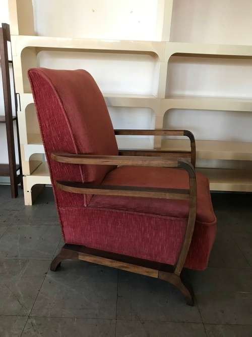 Art Deco Upholstered Chair