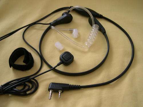 Throat Vibration Mic for Kenwood