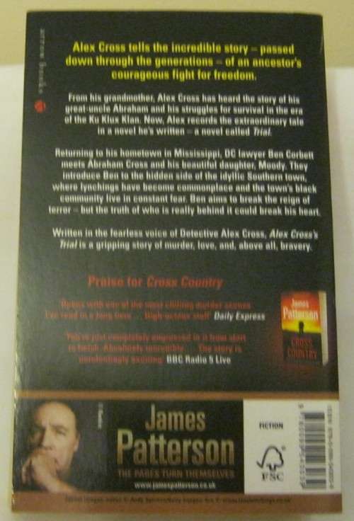 Alex Cross`s Trial By James Patterson