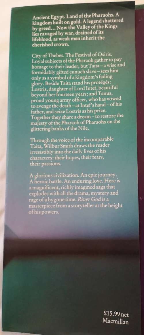 River God by Wilbur Smith