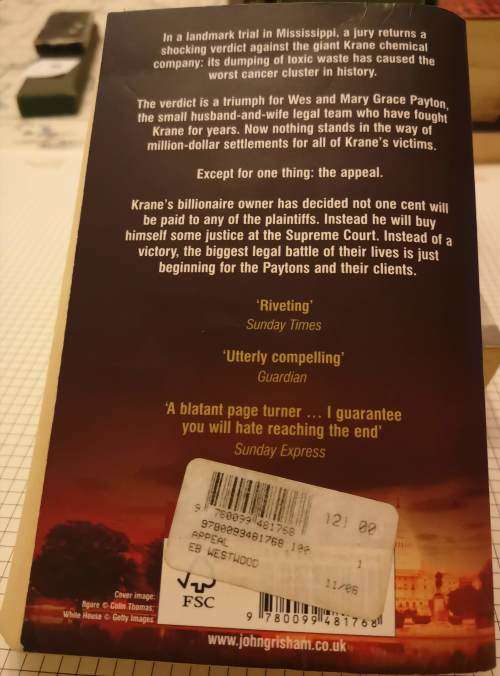 The Appeal by John Grisham