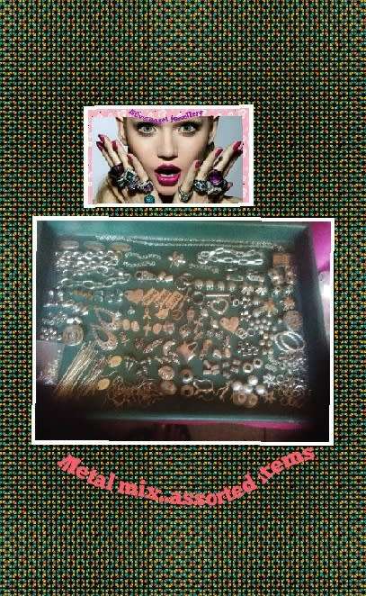 Metal mix assorted pls see photo..note that whole mix are devided into 85pkt you bid on at r1 each