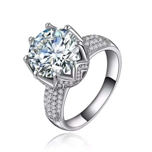 Stunning 8ct engagement ring...s925...size 8