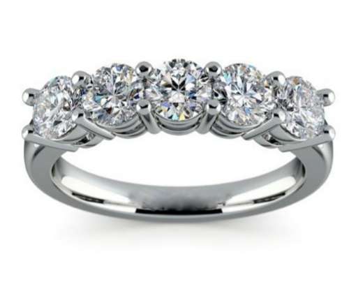 Exquisite S925 eternity cz ring...size 7,8,9,10