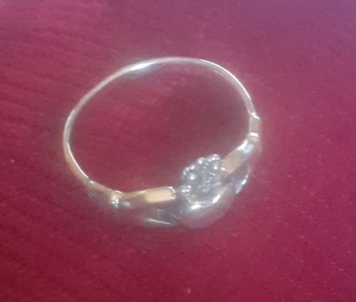925 solid silver claddagh ring...size 8
