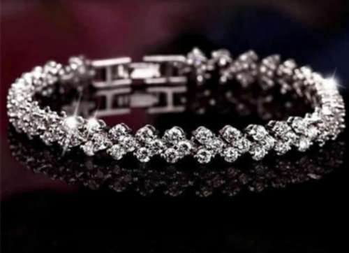 Beautifull rhinestone s925 bracelet 7mm...lenght is 17cm