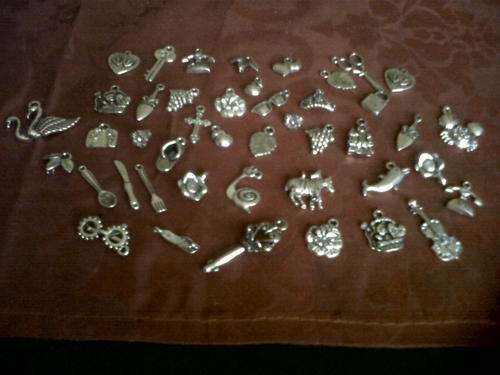 Silver Nickle charms(45)