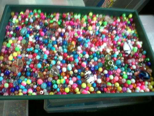 !!Special!! 1200 Glassbeads assorted in 6,8,10mm