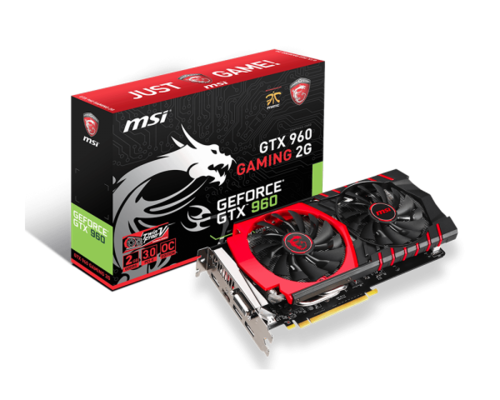 MSI GTX 960 GAMING 2G