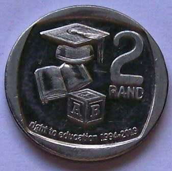 2019 x 1 R5.00 and 5 x R2.00 coins - See description and photo's.