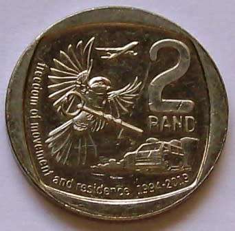 2019 x 1 R5.00 and 5 x R2.00 coins - See description and photo's.