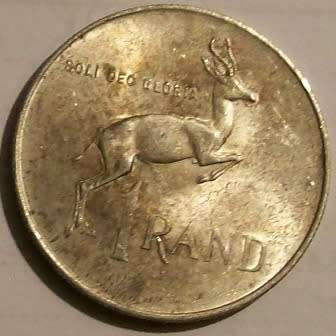 1967 English and Afrikaans Silver Rands.