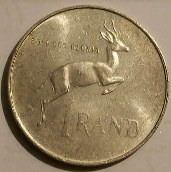 1967 English and Afrikaans Silver Rands.