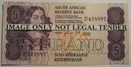 GPC de Kock - R5.00, and  R2.00. on offer. See Photographs below