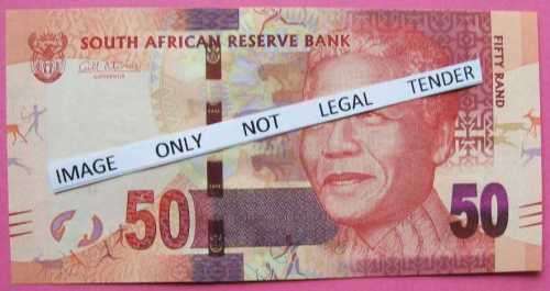Gill Marcus - 3 X R50.00  notes - Serial No`s : AB 3634858C, AM6090112C & EJ5339482C. See photos.