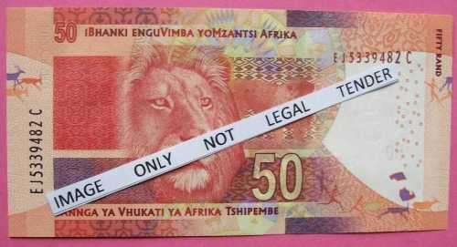 Gill Marcus - 3 X R50.00  notes - Serial No`s : AB 3634858C, AM6090112C & EJ5339482C. See photos.