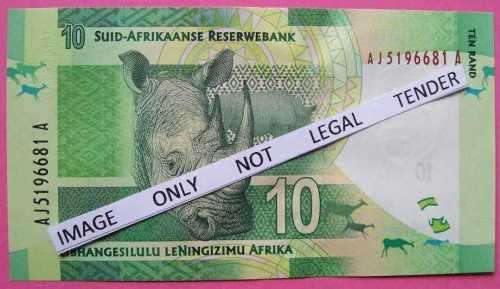 Gill Marcus - 3 X R10.00  notes - Serial No`s : AQ0343912A, AJ5196681A & CE1999583A. See photos.