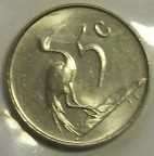 South African 1967  5c coins English and Afrikaans. Please see photos.