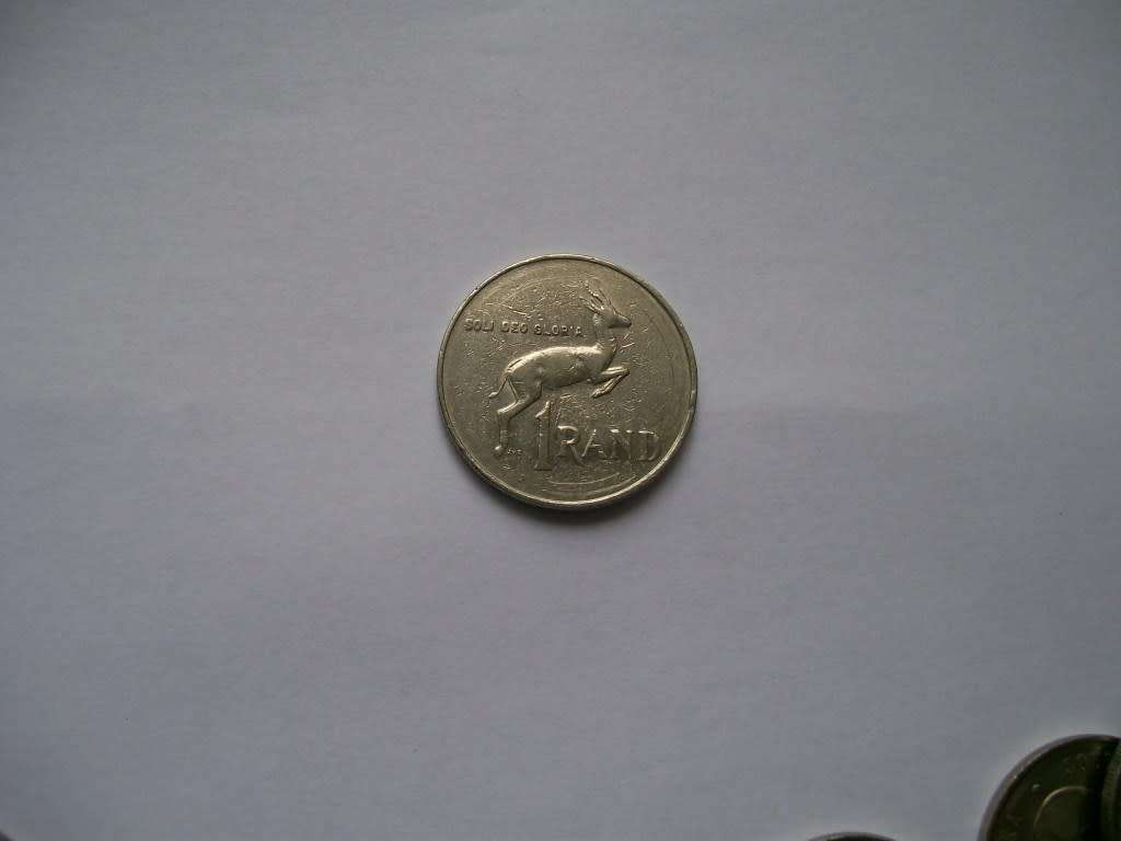 1986, 1987, 1988, 1989 and 1990 - Nickel R1.00  circulated nickel coins. See photos below.