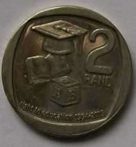 2019 x 5 - R2.00 coins - See description and photo`s.