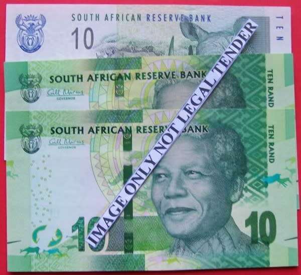 Gill Marcus - 3 X R10.00  notes - Serial No`s :AQ0340001A, CQ1350428A&AJ5196680A. See photos.