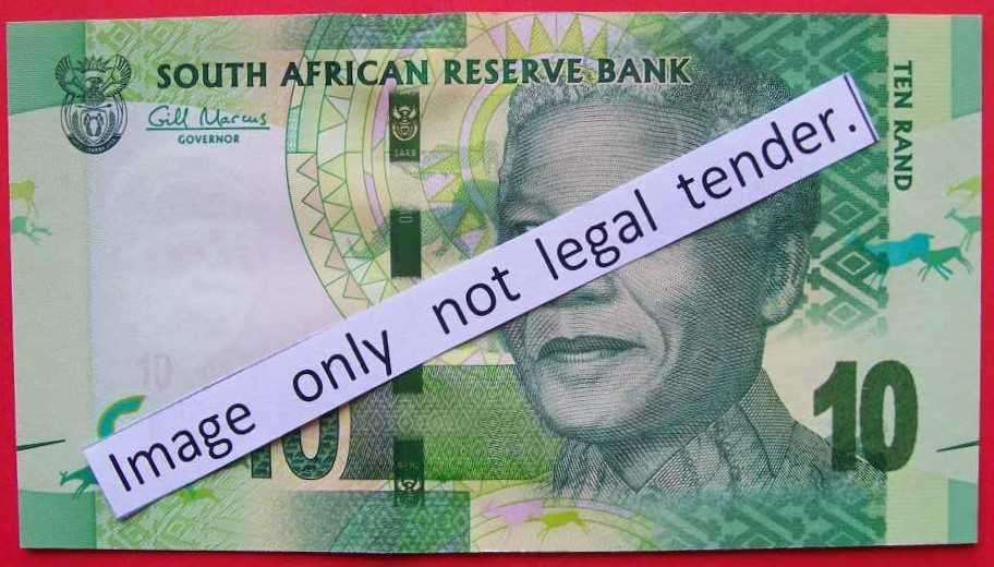 Gill Marcus - 3 X R10.00  notes - Serial No`s :AQ4343582A, CE4345388A & AJ8303718A. See photos.