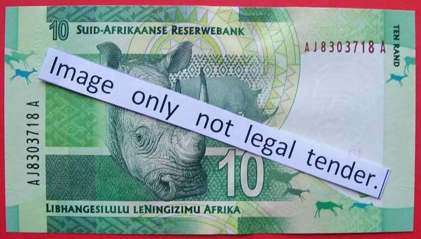 Gill Marcus - 3 X R10.00  notes - Serial No`s :AQ4343582A, CE4345388A & AJ8303718A. See photos.