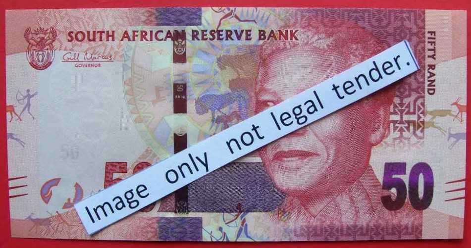 Gill Marcus - 3 X R50.00 notes - Serial No`s, BA3679432C, EJ5339484C & AH2006965C . See photos.