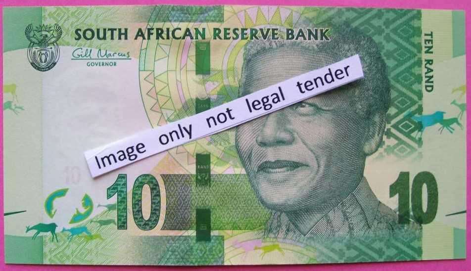 Gill Marcus - 3 X R10.00  notes - Serial No`s :AD7614888A, DE4512313A & AJ8303720A. See photos.