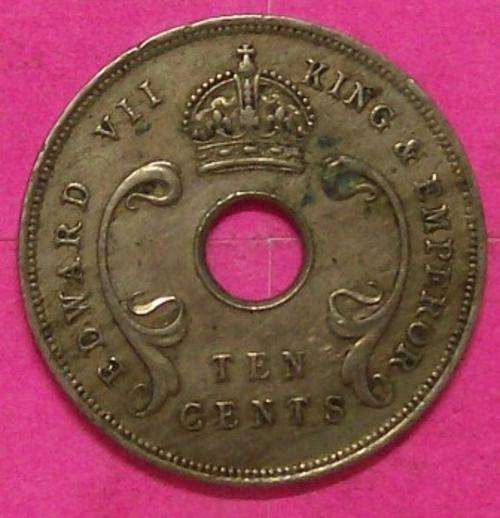 East Africa & Uganda Protectorate 10c 1907. See photo's..