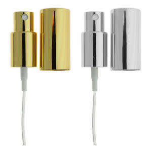 30ml empty perfume bottles with silver screw tops and lids